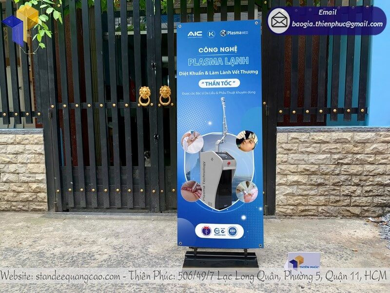 In Standee Quảng Cáo Giá Rẻ Theo Yêu Cầu – Liên Hệ In Ngay Hôm Nay