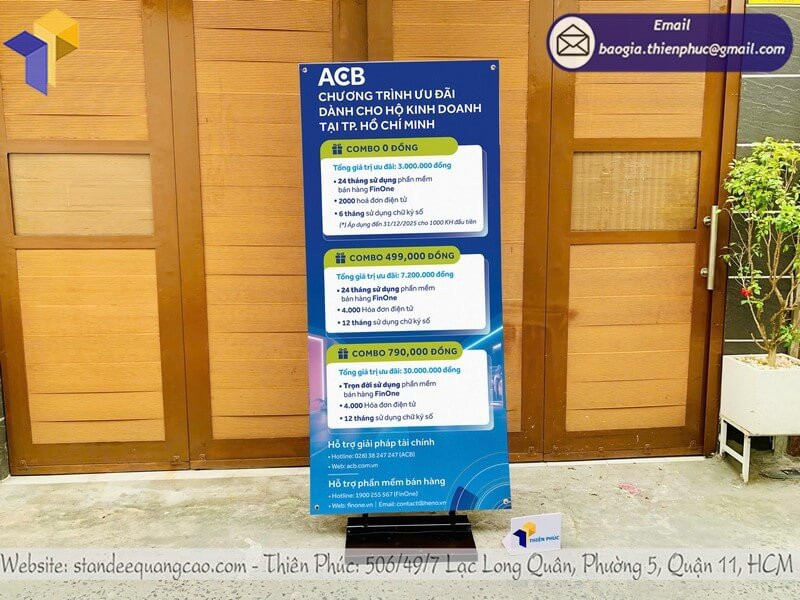 In Standee Quảng Cáo Chất Lượng Ổn Định, Giá Hợp Lý – Liên Hệ Đặt Hàng