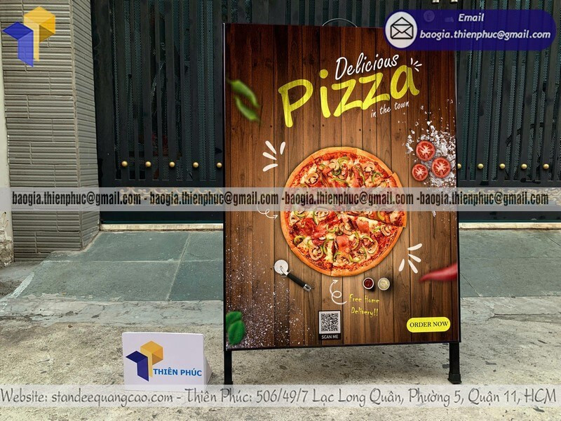 Vì Sao Khung Sắt Chữ A 2 Mặt Luôn Được Chọn Làm Standee Quảng Cáo?