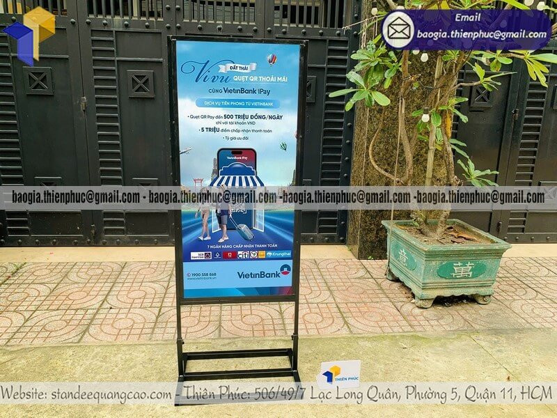 In Standee Tại TPHCM Theo Mẫu Riêng – Nhận Thiết Kế Miễn Phí