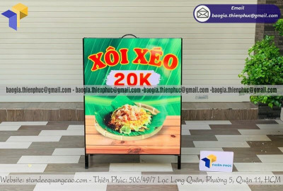Cung Cấp Standee Khung Sắt Chữ A Cho Cửa Hàng, Sự Kiện, Showroom