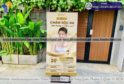 Nơi In Standee Trong Ngày Ở TPHCM: Nhận File Online, In Gấp Trong Ngày