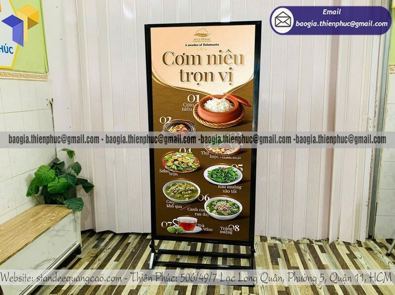 Đại Lý Bán Standee Quảng Cáo Tại TPHCM: Nhiều Mẫu, Giao Hàng Toàn Quốc
