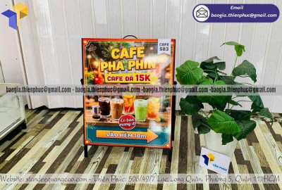 Địa Chỉ Cung Cấp Standee Quảng Cáo Tại TPHCM: Giá Xưởng, Nhiều Mẫu Đẹp