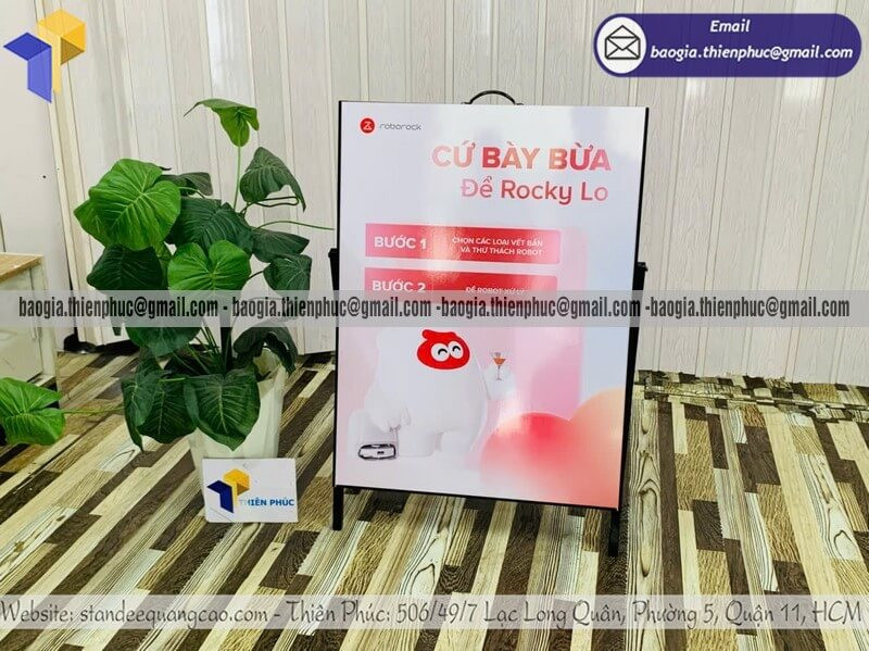 Cung Cấp Standee Giá Rẻ Cho Shop, Showroom – Chọn Mẫu Phù Hợp Ngay