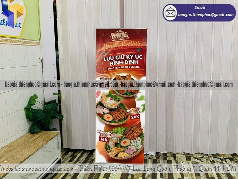 Địa Chỉ In Standee Giá Tốt Tại TPHCM – Đặt In Nhanh Cùng Thiên Phúc