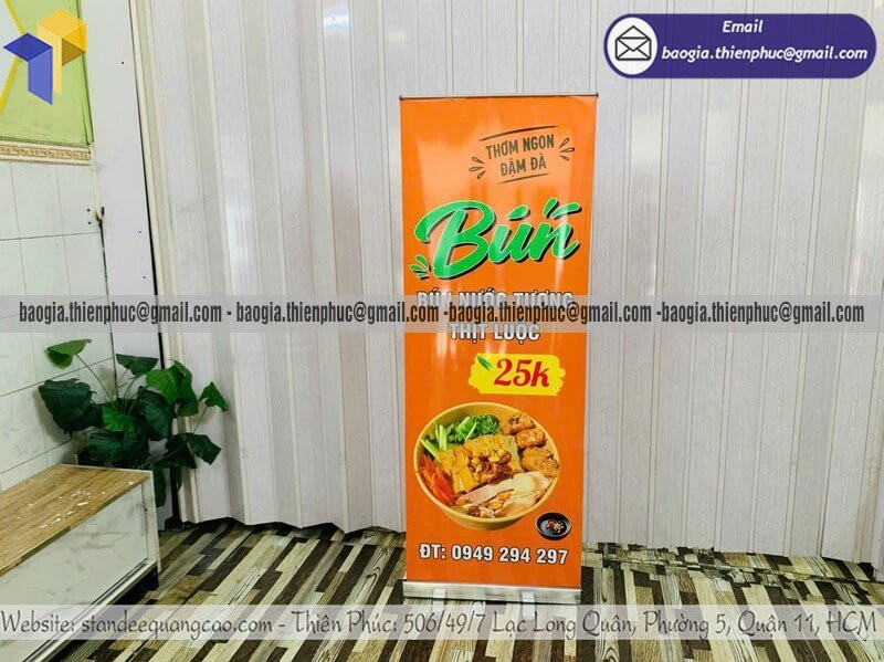 Tìm Hiểu Chi Phí In Standee Quảng Cáo – Liên Hệ Đặt In Ngay Hôm Nay