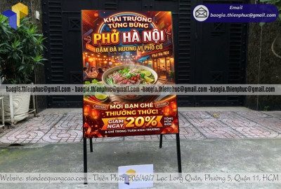 Thiết Kế Thi Công Bảng Hiệu Đứng 2 Mặt Giá Tốt: Nhận Gia Công Theo Mẫu
