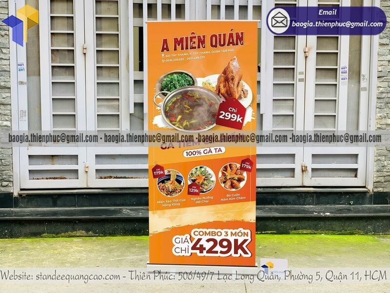 Đại Lý Bán Lẻ Standee Cuốn Nhôm Tại TPHCM: Nhận Tư Vấn, Đặt Hàng Nhanh
