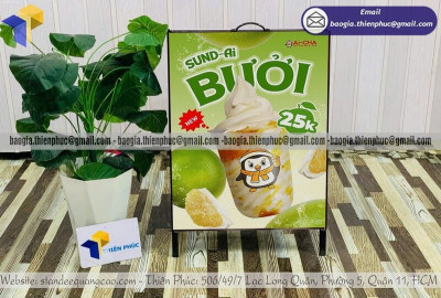 Khung Standee Sắt Chữ A Gọn Nhẹ, Dễ Di Chuyển – Liên Hệ Tư Vấn Ngay