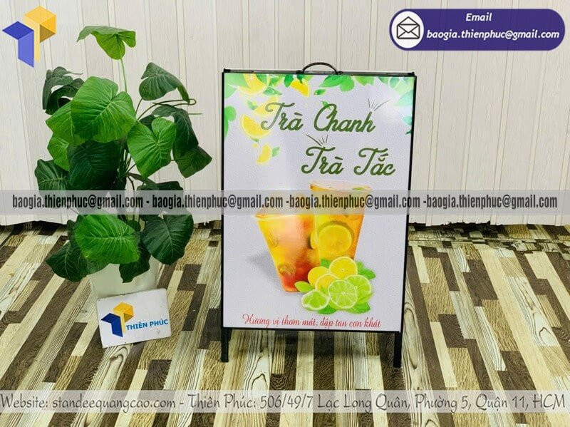 Bảng Hiệu Di Động Gấp Gọn Cho Cửa Hàng – Liên Hệ Đặt Sản Xuất Nhanh