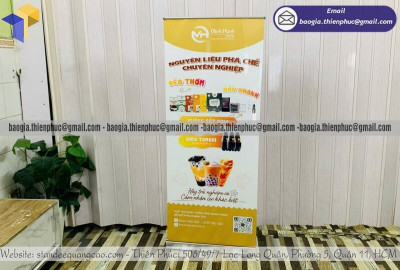 Nhà Cung Cấp Standee Cuốn Nhôm 60x160, 80x180 – Nhận Đặt Số Lượng Lớn