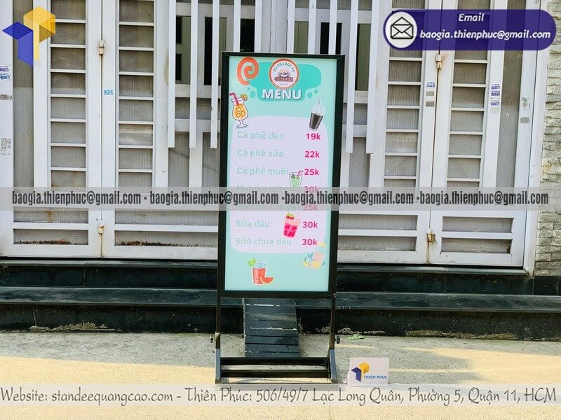 Mua Standee Quảng Cáo Khung Sắt Ở Đâu Giá Tốt, Chất Lượng Cao?