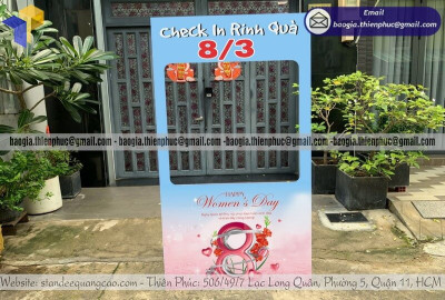 Top Mẫu Khung Check In Đẹp: Thiết Kế, In Ấn, Thi Công Từ A–Z