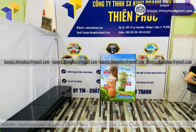 Mẫu Standee Khung Sắt Chữ A Ngoài Trời Giá Rẻ Bán Chạy Nhất Năm 2026