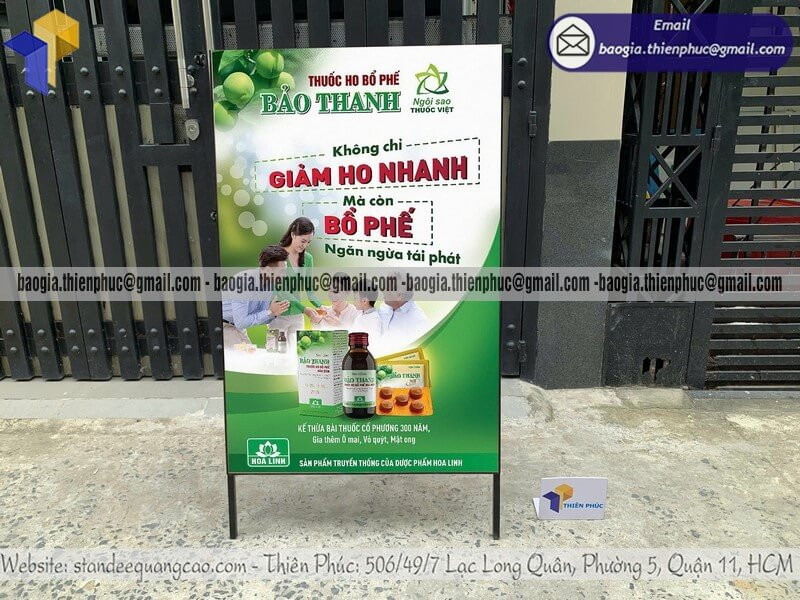 Bảng Hiệu Chữ A Quảng Cáo Ngoài Trời – Bền, Đẹp, Dễ Di Chuyển