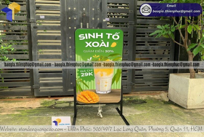 Top Mẫu Bảng Hiệu Hộp Đèn Quảng Cáo Đứng Bán Chạy Nhất Năm 2026