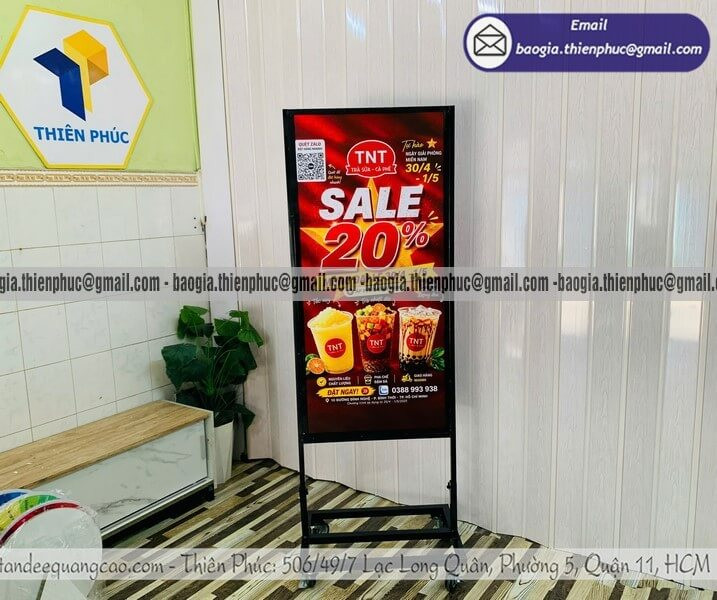 Xưởng In Standee Quảng Cáo Giá Rẻ – In Nhanh, Thiết Kế Đẹp, In Sắc Nét