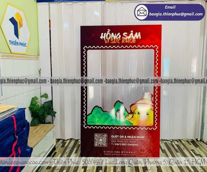 Khung Check In Sự Kiện Lắp Ráp Giúp Tăng Hiệu Quả Truyền Thông Sự Kiện