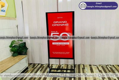 Nơi Sản Xuất Bảng Standee Quảng Cáo In Nhanh 24H – Đáp Ứng Đơn Gấp