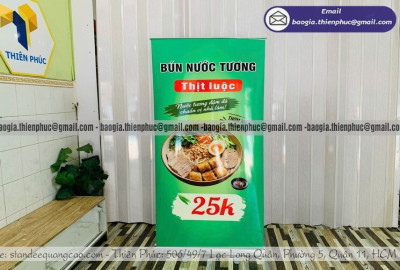Banner Cuốn Nhôm Chất Lượng Cao – Liên Hệ In Và Giao Nhanh Ngay
