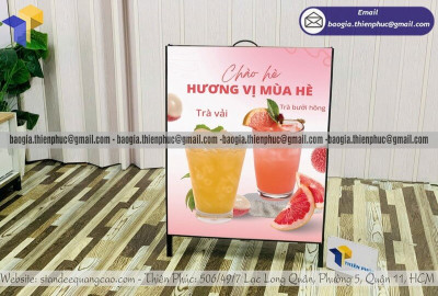 Standee Di Động Gấp Gọn Giá Rẻ – Giải Pháp Tiết Kiệm Chi Phí Quảng Cáo