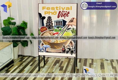 Đơn Vị Cung Cấp Standee Quảng Cáo Di Động Uy Tín, Giá Rẻ Toàn Quốc