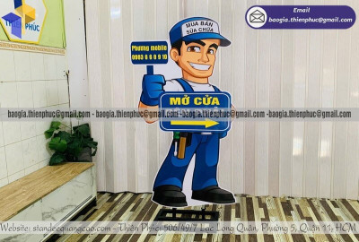 Đặt Làm Standee Mô Hình Quảng Cáo Cho Sự Kiện, Siêu Thị Và Cửa Hàng