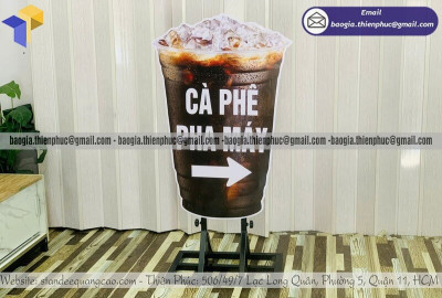 Bảng Hiệu Mô Hình Ly Cà Phê Đẹp Mắt Giúp Tăng Lượng Khách Ghé Quán