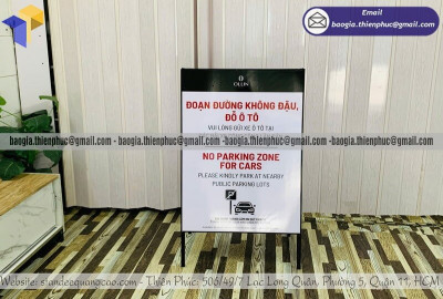 Bảng Chỉ Dẫn Chữ A 2 Mặt Giá Rẻ – Đặt Làm Theo Yêu Cầu, Liên Hệ Ngay