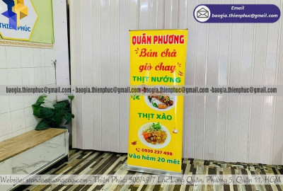 Nhà Sản Xuất Standee Cuốn Nhôm Uy Tín – In Đẹp, Giao Nhanh Toàn Quốc