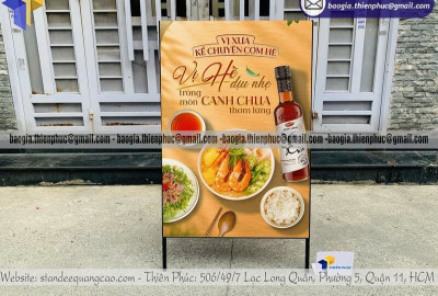 Xưởng Sản Xuất Standee Quảng Cáo Giá Rẻ – Nhận Đơn Lẻ Và Số Lượng Lớn