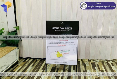 Xưởng Gia Công Bảng Hướng Dẫn Gửi Xe Theo Yêu Cầu – Đặt Hàng Ngay