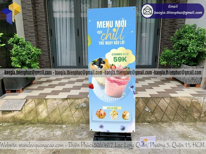 Dịch Vụ In Standee Lấy Nhanh Giá Rẻ: Nhận In Gấp Cho Sự Kiện, Cửa Hàng