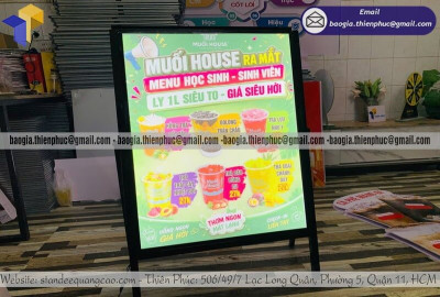 Tranh Điện Hộp Đèn LED Siêu Mỏng Cho Cửa Hàng – Xem Mẫu Và Đặt Ngay