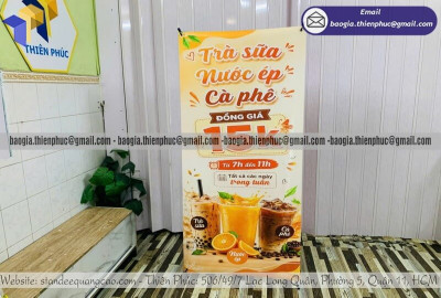 Đơn Vị Cung Cấp Standee Chữ X Giá Rẻ – Gọn Nhẹ, Dễ Dùng, Đặt Ngay