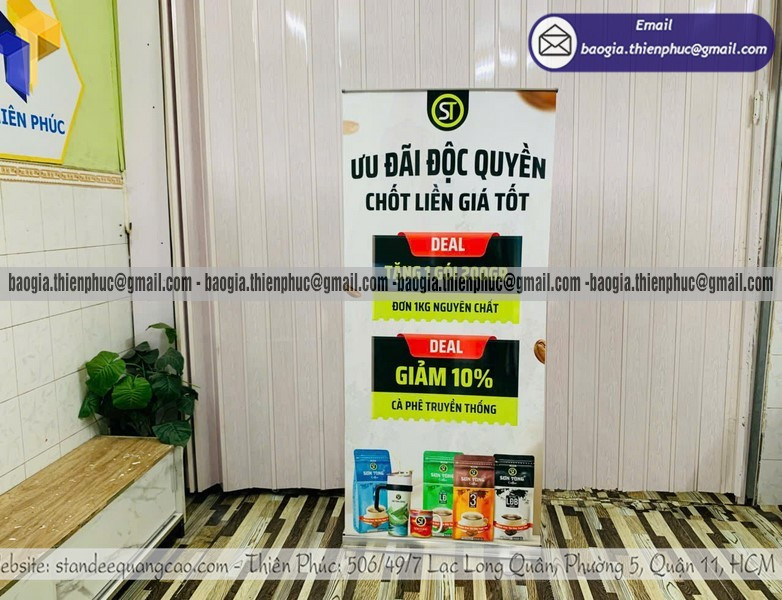 Báo Giá Thiết Kế Standee Quảng Cáo – Nhận Thiết Kế, In Và Gia Công