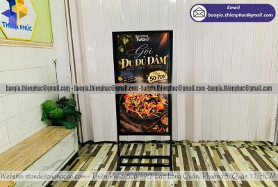 Biển Quảng Cáo Đứng Ngoài Trời Cho Cửa Hàng – Ấn Tượng, Thu Hút Khách