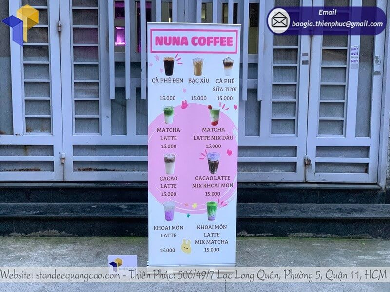 Mua Standee Cuốn Nhôm Uy Tín – Đẹp Bền, Dễ Dùng, Giao Hàng Tận Nơi