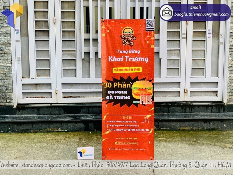In Standee Quảng Cáo Siêu Nhanh – Có Hàng Sau 24 Giờ, Đặt Ngay!