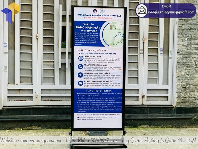 Thiết Kế Và Thi Công Bảng Hiệu Quảng Cáo Đứng – Miễn Phí File Thiết Kế