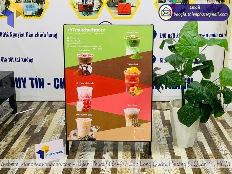 Standee Quảng Cáo Chữ A Siêu Bền Thiết Kế Chắc Chắn, Đẹp Mắt, Giá Tốt!