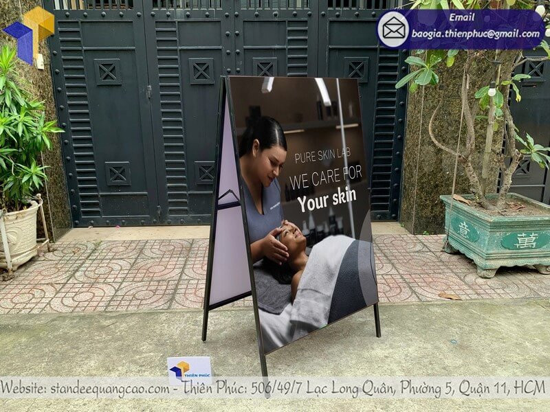 Standee Khung Gập Giá Tốt: Tối Ưu Marketing, Tạo Điểm Nhấn Thương Hiệu