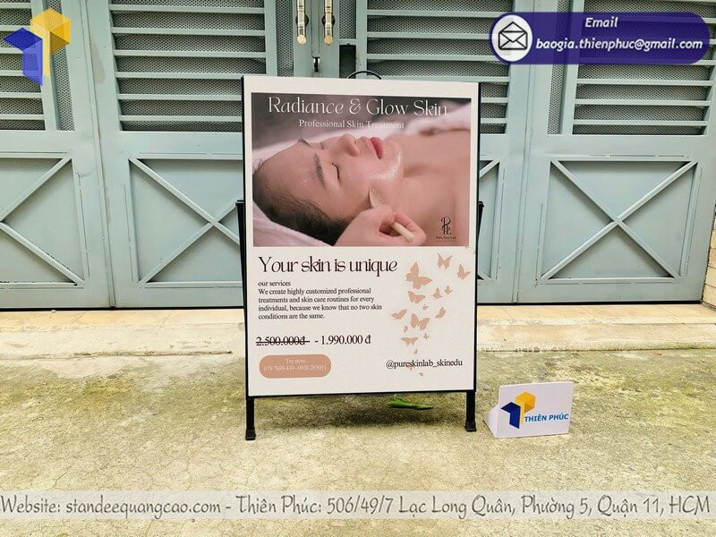In Standee Giá Rẻ: Chất Lượng Cao, Giao Trong 24H Đặt Ngay Nhận Ưu Đãi