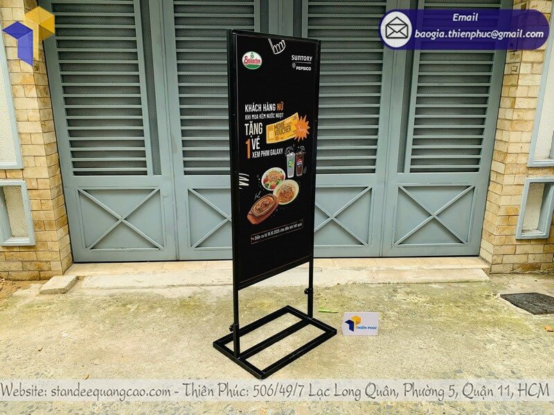 Top Mẫu Biển Quảng Cáo Đứng HOT Nhất – Bền Đẹp, Giá Tốt, Giao Nhanh