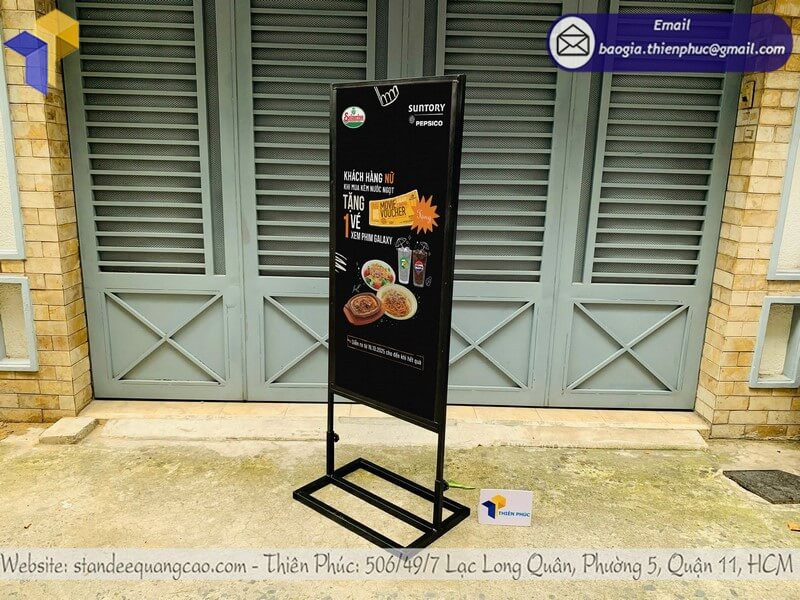 Top Mẫu Biển Quảng Cáo Đứng HOT Nhất – Bền Đẹp, Giá Tốt, Giao Nhanh