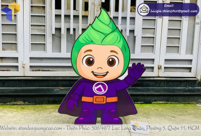 Standee Mô Hình Hoạt Hình Cho Tiệc, Sự Kiện, Khai Trương – Đặt Ngay!