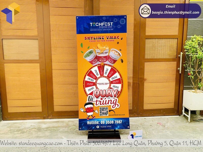 Tăng Gấp Đôi Hiệu Quả Quảng Cáo Với Dịch Vụ Thiết Kế Standee Sáng Tạo!