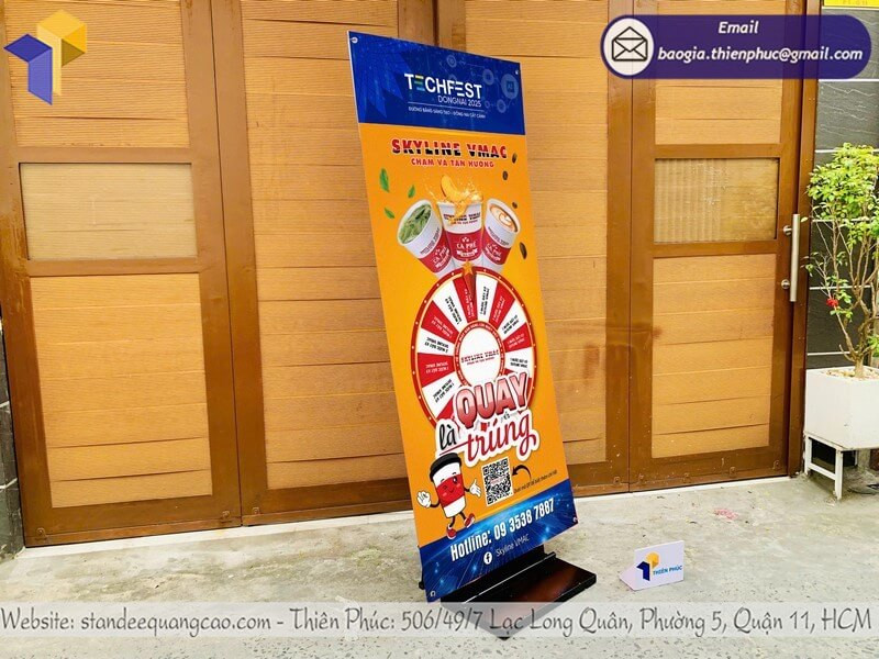 Tăng Gấp Đôi Hiệu Quả Quảng Cáo Với Dịch Vụ Thiết Kế Standee Sáng Tạo!