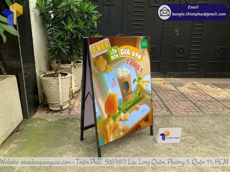 In Standee Giá Rẻ Dành Cho Doanh Nghiệp, Cửa Hàng, Sự Kiện, Triển Lãm!
